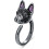 Sterling Silver Dog Ring for Women Adjustable Hypoallergenic 1