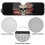 American Flag Skull Windshield Sunshade for Jeep Wrangler 6
