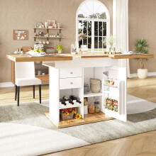 Extendable Dining Table Telescopic Table