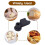 2pcs Bread Machine Kneading Blade Replacement Parts Fits for CKSTBRTW20 Bread Machine, Bread Machine Paddle 3