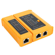 Herramienta de Prueba del Probador de Cables de Red RJ45 RJ11 RJ12 CAT5 CAT6 UTP USB LAN Cable Ethernet Probador de Cable (BateríA No Incluida)