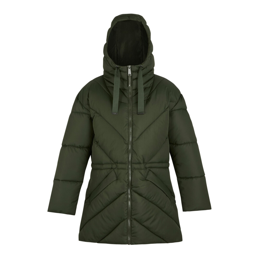 Regatta (18 Uk, Khaki Green) Womens/Ladies Rusey Quilted Padded Jacket