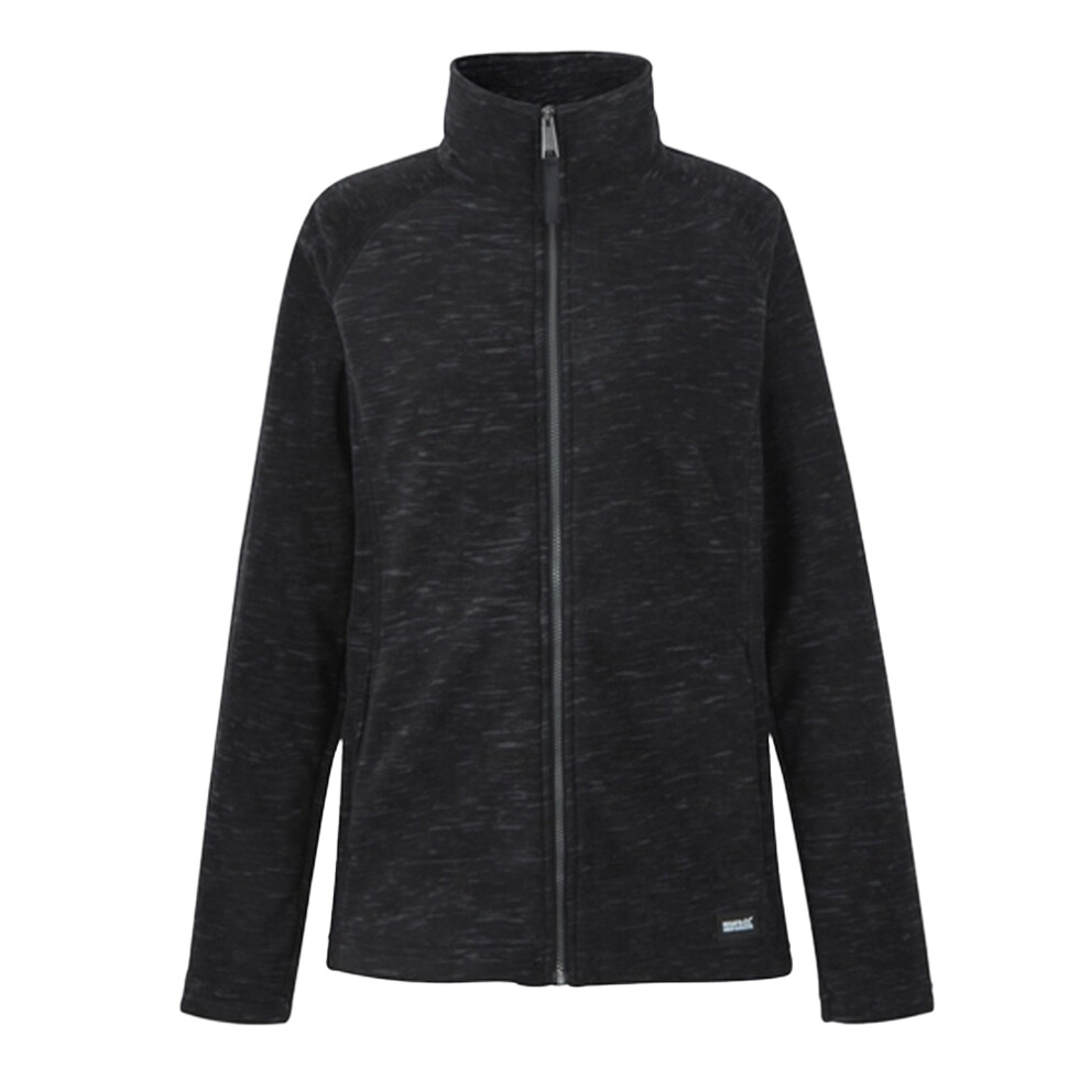 Regatta (26 Uk, Black) Womens/Ladies Mayse Full Zip Fleece Jacket