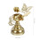 Butterfly Candle Warmer Pillar Stand 4 pcs 2