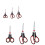 Stainless Steel All-Purpose Scissors Set 6-Piece 6