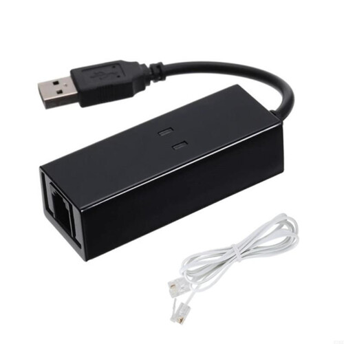 Driver Modem Esterno USB 2.0 56K per Fax 920L con Doppia Porta per Win 7, 8 e 10 XP. 2