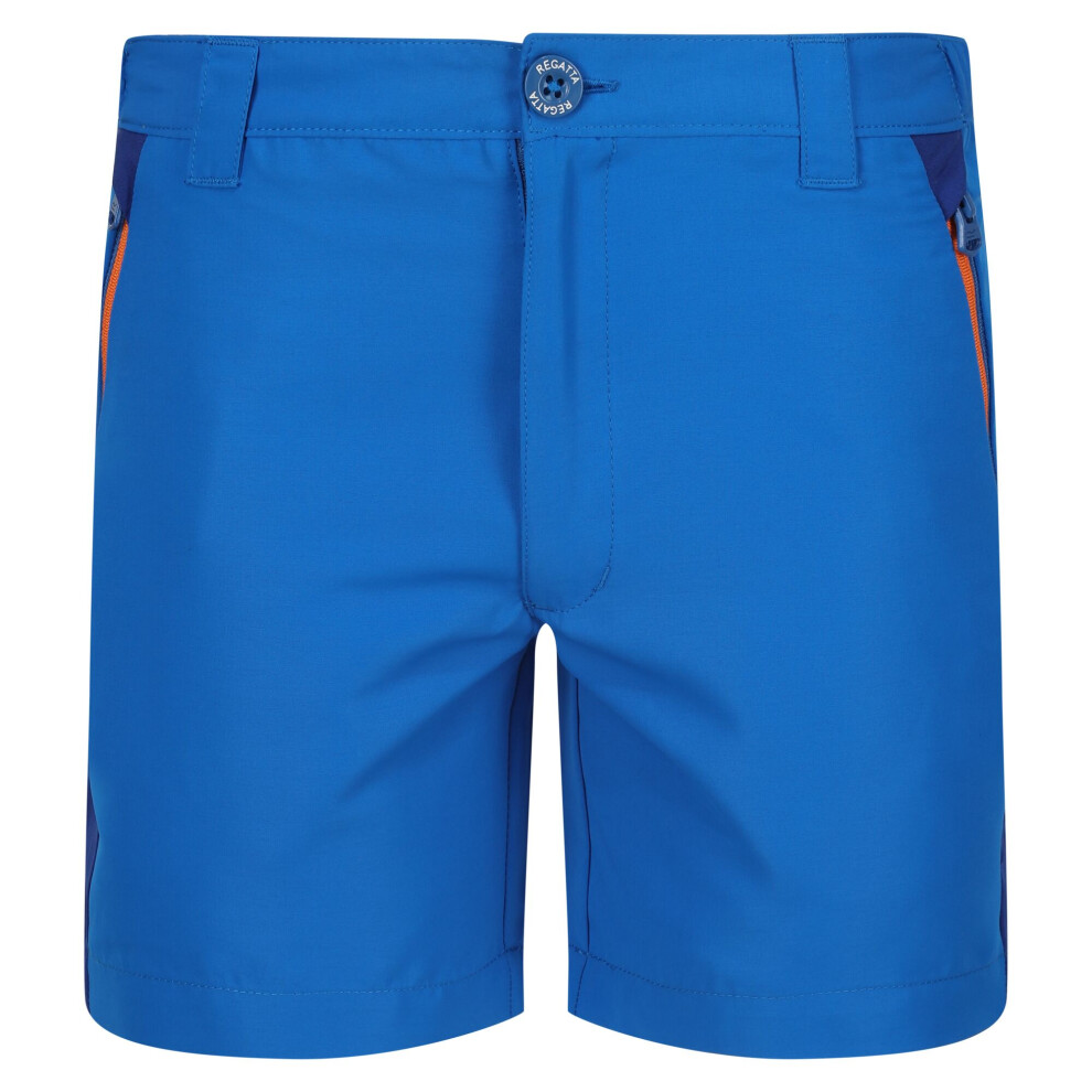 Regatta (7-8 Years, Oxford Blue/New Royal) Childrens/Kids Sorcer Mountain Iii Shorts