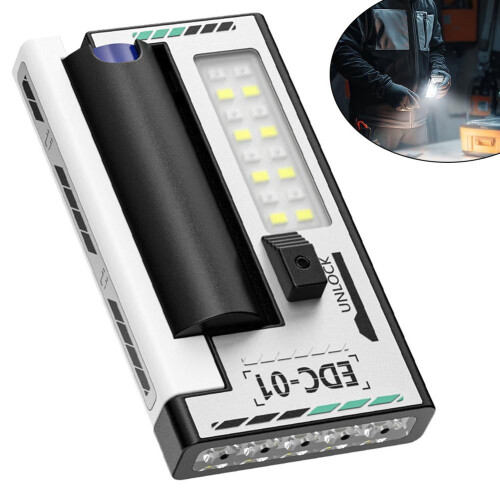 Magnetic Work Light USB-Rechargeable 5-LED 1