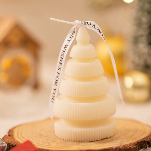 Qocolhg Christmas Tree Candles Holiday Decor 6 Pack 1