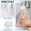 Strawberry Hedgehogs Hand Towels Set 3 pcs Fast-Drying 6