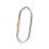 Climbing Carabiner D-Shaped Screw-Lock Bottle Hook 3