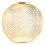 Metal Lamp Cover Modern Ceiling Light Shade Golden 4