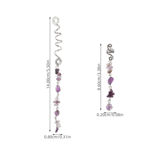 Hair Accessories with Pendants 6 pcs 1