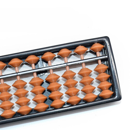 Wooden Abacus with Reset Button 7 to 17 Columns 1