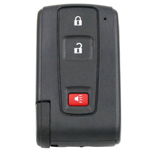 Prius Smart Remote Key Shell Black 3-Button 1