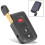Prius Smart Remote Key Shell Black 3-Button 7