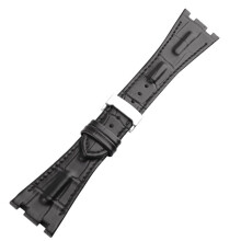 Compatible for 28mm Audemars/Piguet/AP/Royal/Oak Offshore Watch 15703 15710 15400 26470 26400 Watch Band Black