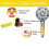 VC Aromatherapy Shower Head 5-inch Electroplated Removable 3
