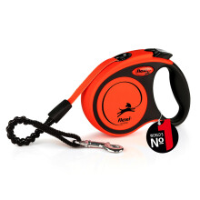 flexi Xtreme XS | 3 m Extra resistant Retractable Tape Leash for Small Dogs up t