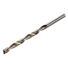 Boortjes 5 mm Diameter, Rechte Ronde Schacht, Metrische Bradpunt, Spiraalboortjes voor Timmermanshoutbewerking