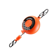 Outdoor Compact Hidden Retractable Clothesline Orange - 8m Hand-Crank No-Drill Portable Travel & Camping Clothesline Orange