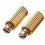 2pcs Guitar Bridge Inserts and Studs for Electric Guitar Tremolo System Bridge Electric Guitar Replacement 4