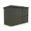 11x4 Pent Composite Shed Tanalised(Single Door, No Windows) 2