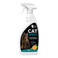 Cat Spray 1L – Natural Citrus Scent Outdoor Spray for Gardens, Lawns, Flowerbeds