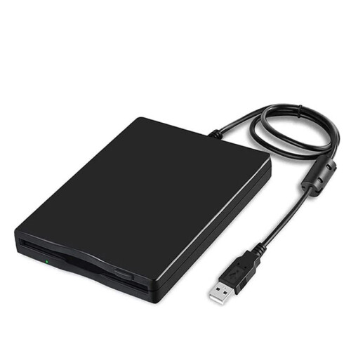 USB External Floppy Disk Reader Drive 3.5In 1.44MB FDD Diskette Drive for  Windows 10/7/8/XP/Vista PC Laptop Desktop
