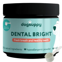 DogSuppy Dental Bright For Dogs - Fresh Breath & Healthy Gums & Clean Teeth, Les