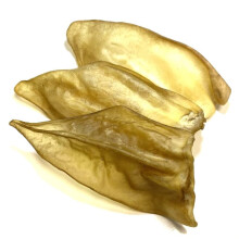 Maltbys' Stores 50x Bald Cows Ears 100% Beef 100% Natural Dog Treats Beef Chews