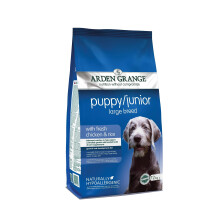 Arden Grange Junior Puppy Large Breed Chicken and Rice Dog Food 2 x 12kg