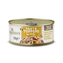 Applaws Natural Wet Dog Food Tins, Grain Free Chicken with Vegetables in Jelly,