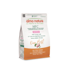 Almo Nature HFC Our Best Kitten - Dry Kibble for Kittens - Fresh Chicken, Monopr