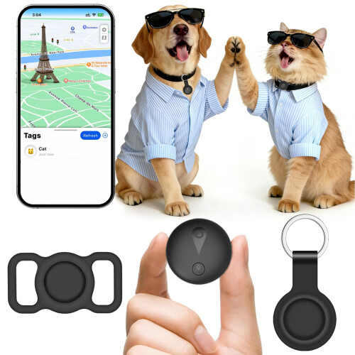 Cat Tracker, Real-Time Location Dog Tracker, Bluetooth Mini Cat Tracker Collar,