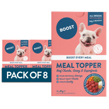 BOOST Dog Food Topper - Grain Free, No Added Sugar, Nothing Artificial - Beef, 4