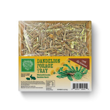 Dandelion Forage Tray by Small Pet Select – Natural Timothy Hay Treat with Herbs
