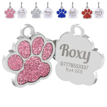 EDSG Cat ID Tag Personalised Cat ID Tags for Cats, Dog Tags for Pets Engraved UK