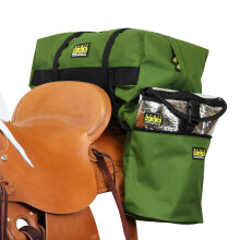 TrailMax Horse Saddlebags for Trail Riding – Medium & Large Western Saddle Bags