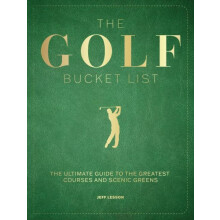 Golf Bucket List by Jeff Lesson Paperback Book