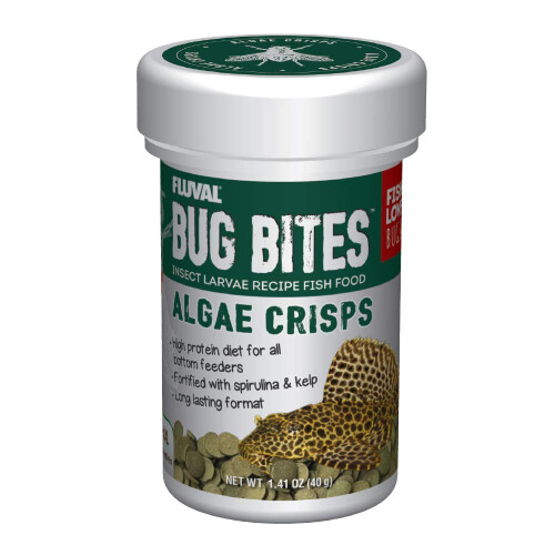 Fluval Fluval Bug Bites Algae Crisps 40g