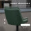 Retro Bar Stools Set of 2,  Kitchen Stool,Green 5