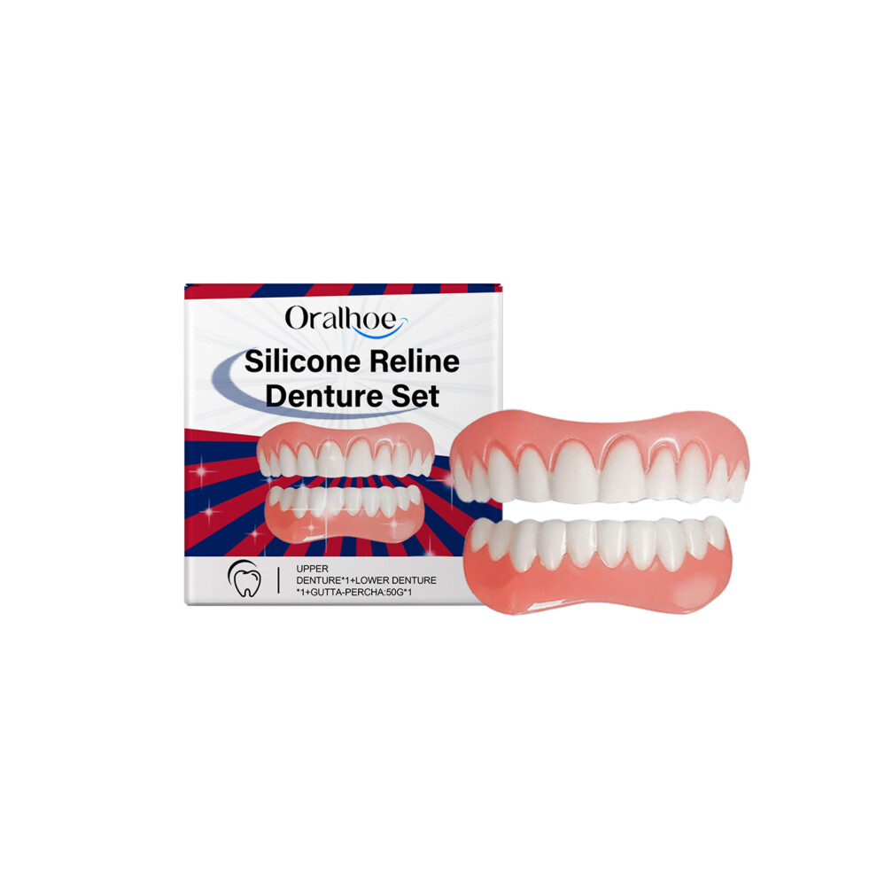 (Suit) Oralhoe Denture Modification Kit Dental Beauty Improves Smile Beauty Comfortable Material Denture Kit