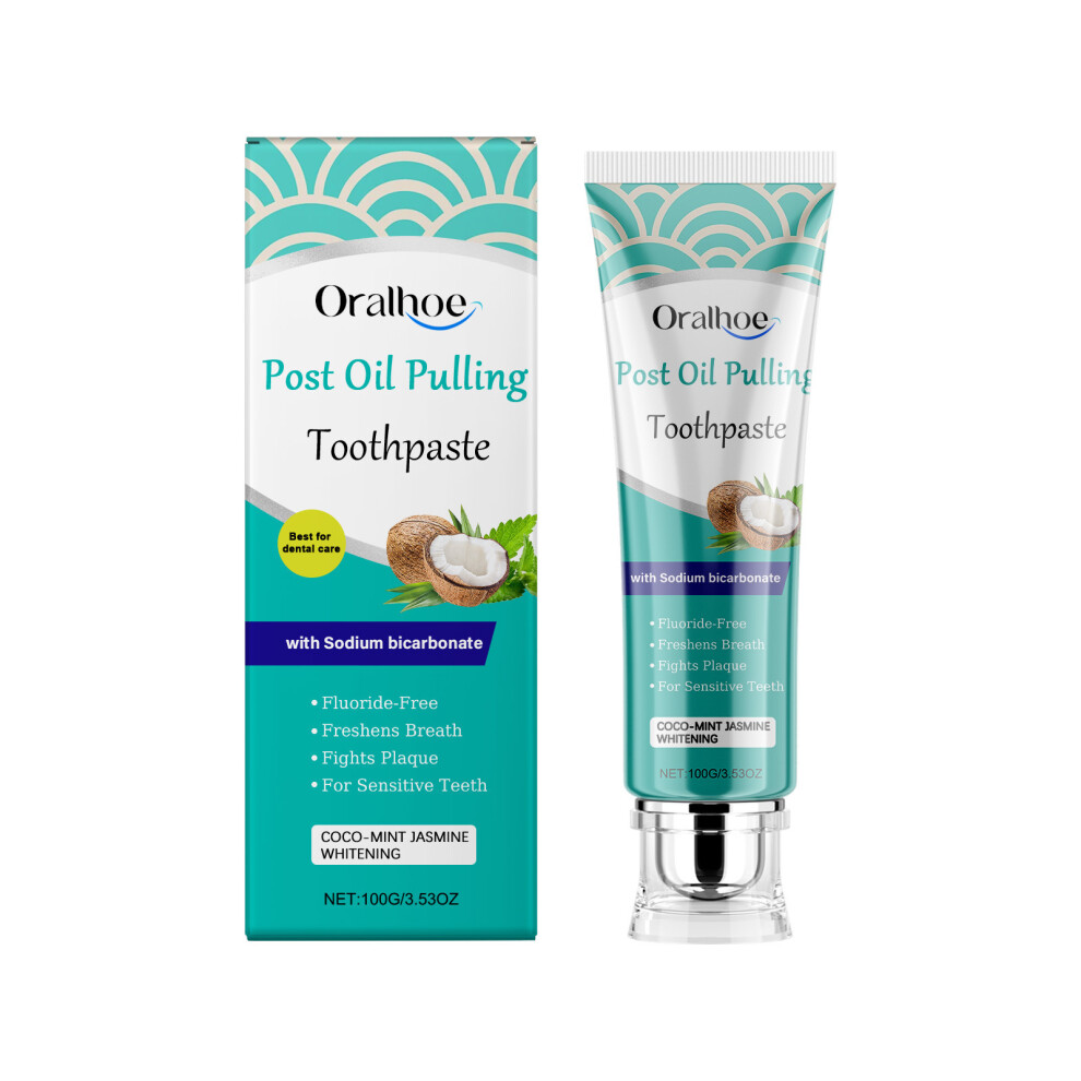 (100g) Oralhoe toothpaste gently cleans odorous tooth stains and dirt, cares for teeth, daily cleaning and care toothpaste