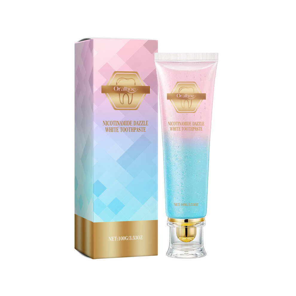 (100g) ORALHOE Niacinamide Toothpaste Cleans Odor, Cares for Teeth, Oral Daily Care, Mint Toothpaste