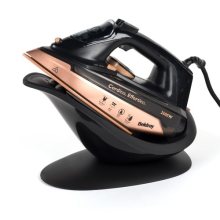 Beldray Steam Iron With Stand 2 in 1 300 ml Tank 2600 W Rose Gold/Black