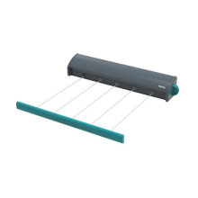 Beldray 20 Metre Retractable Clothesline – 4 x 5 m Line System, Push & lock Taut