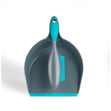 Beldray Pet+ Dustpan Brush Rubber Set Floor Sweeper With Scraper Compact Design