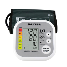 Salter Automatic Arm Blood Pressure Monitor Portable Easy to Use Big Display