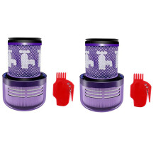 2X Vacuum Filter Replacement Compatible with V12 Detect Slim Duster Washable Filter Cleaning Vacuum Cleaner Parts, 971517-01